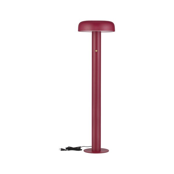 Borvörös fém LED dimmelhető állólámpa (magasság 142 cm) Noelia – Nova Luce