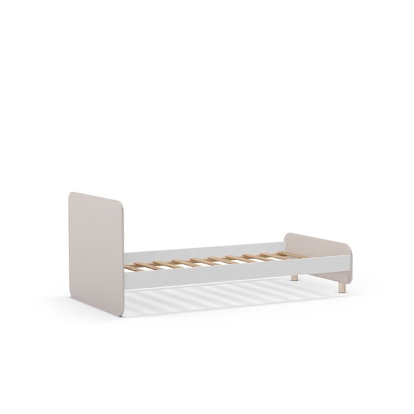 Krémszínű borovi fenyő gyerekágy 90x190 cm Nora – Marckeric-image-2