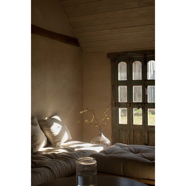 Senza Natural Clear/Olive Green lábtartó - Karup Design-image-4