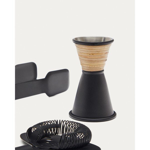 Rozsdamentes acél koktélkészítő szett Shai – Kave Home-image-2