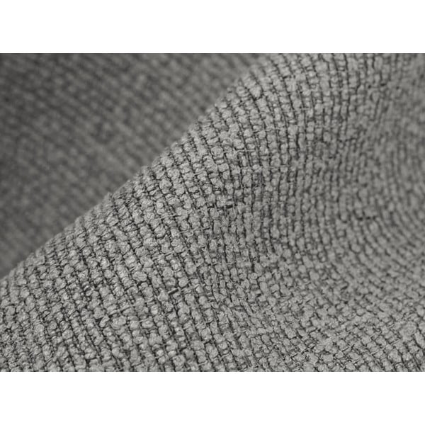 Világosszürke ágyneműtartós boxspring ágy 160x200 cm Pakalana – Makamii-image-2