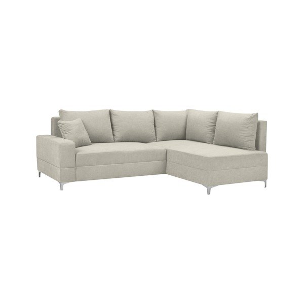 Zeta bézs kinyitható sarokkanapé, jobboldali - Windsor & Co Sofas-image-1