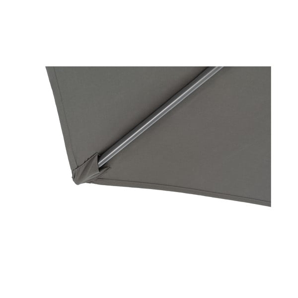 Fekete napernyő ø 300 cm Roja - Rojaplast-image-3