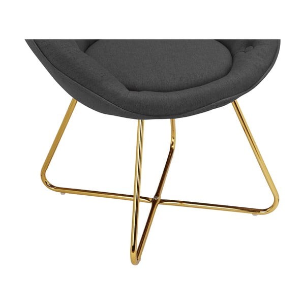 Sötétszürke fotel Tigela - Støraa-image-3