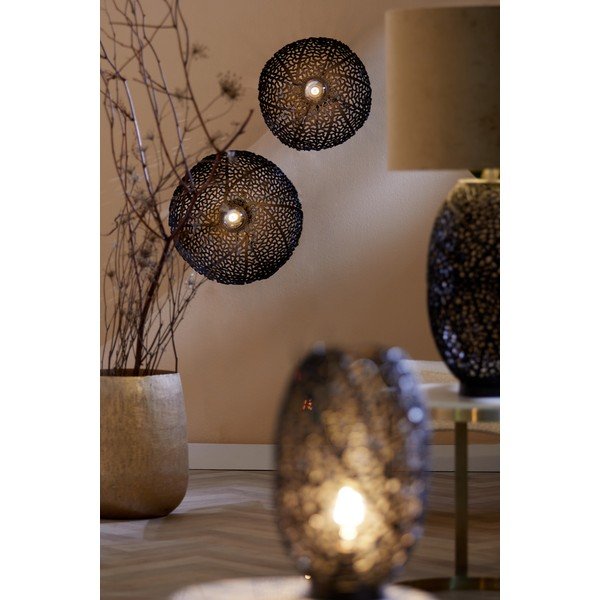 Fekete fali lámpa Sinula – Light & Living-image-1