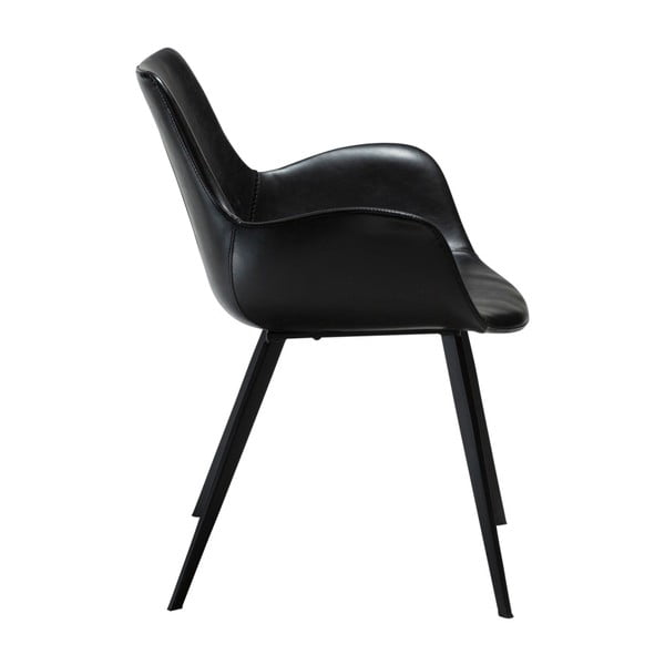 Denmark Hype fekete műbőr karfás étkezőszék - DAN-FORM-image-3