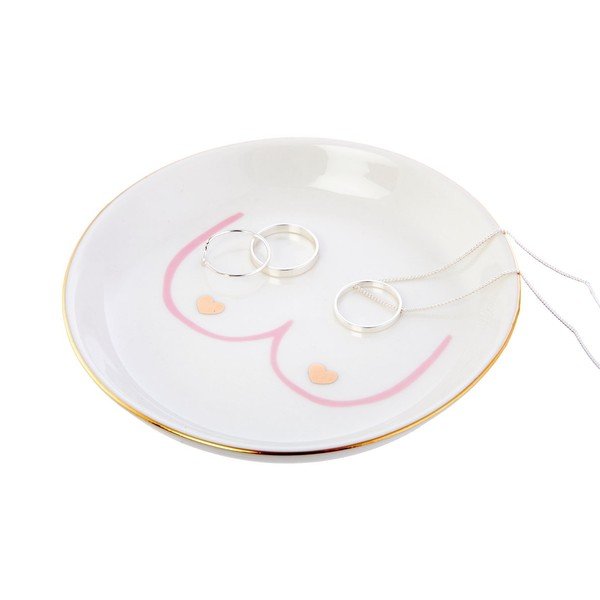 Porcelán ékszertartó tál Girl Power – Sass & Belle-image-2