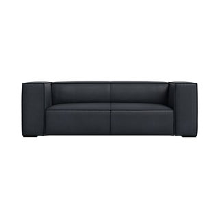 Fekete bőr kanapé 212 cm Madame – Windsor & Co Sofas