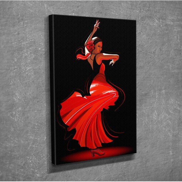 Tango vászon fali kép, 30 x 40 cm-image-2