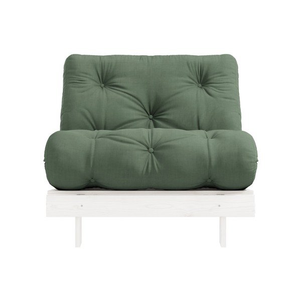 Roots White/Olive Green variálható fotel - Karup Design-image-1