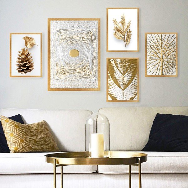 Kép szett 5 db-os 34x44 cm – Wallity-image-1