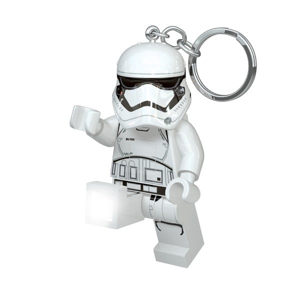 Star Wars Stormtrooper kulcstartó, világító figurával - LEGO®