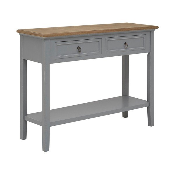 Szürke paulownia konzolasztal 34,5x99 cm Henley – Premier Housewares