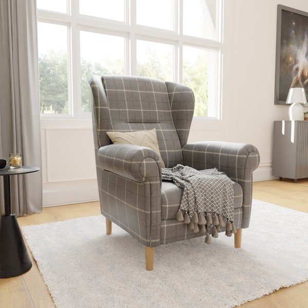 Szürke füles fotel Swan – Ropez-image-4