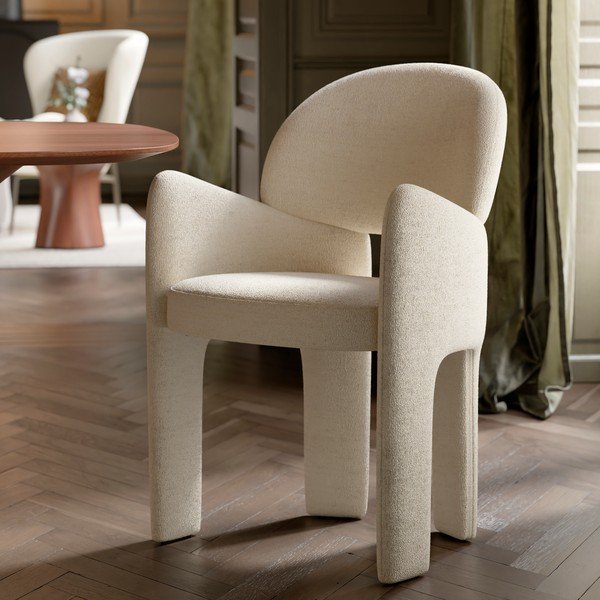 Bézs karfás étkezőfotel Aole – DAN-FORM Denmark-image-1