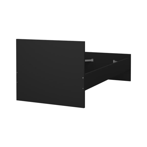 Fekete egyszemélyes ágy 90x190 cm Naia – Tvilum-image-4