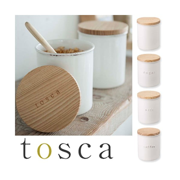 Élelmiszertartó kerámia doboz Tosca – YAMAZAKI-image-1