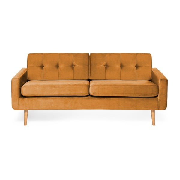 Ina Trend mustársárga kanapé, 184 cm - Vivonita