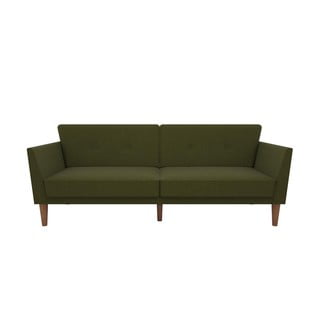 Zöld kinyitható kanapé 205 cm Regal - Novogratz