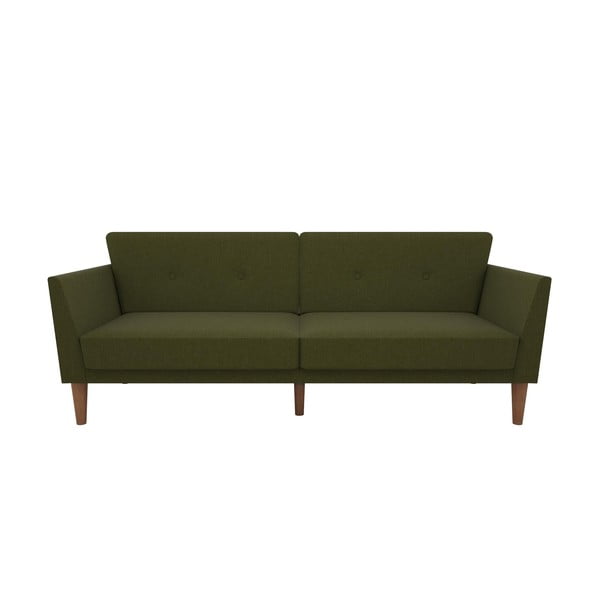 Zöld kinyitható kanapé 205 cm Regal - Novogratz