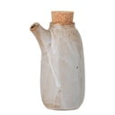 Masami bézs-fehér agyagkerámia palack dugóval, 600 ml - Bloomingville