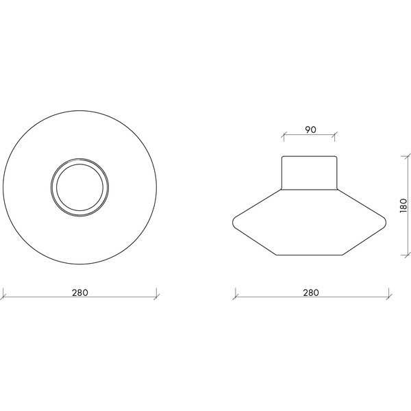 Üveg kézzel készített váza (magasság 28 cm) Glom – noo.ma-image-4