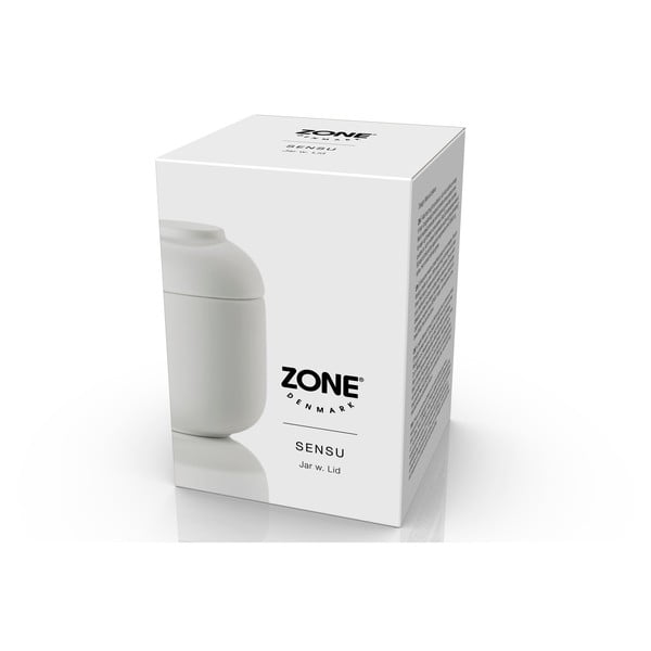 Fehér agyagkerámia fürdőszobai rendszerező vattakorongokhoz Sensu – Zone-image-1