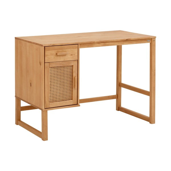 Tömör borovi fenyő íróasztal 60x110 cm Jolene - Støraa-image-1