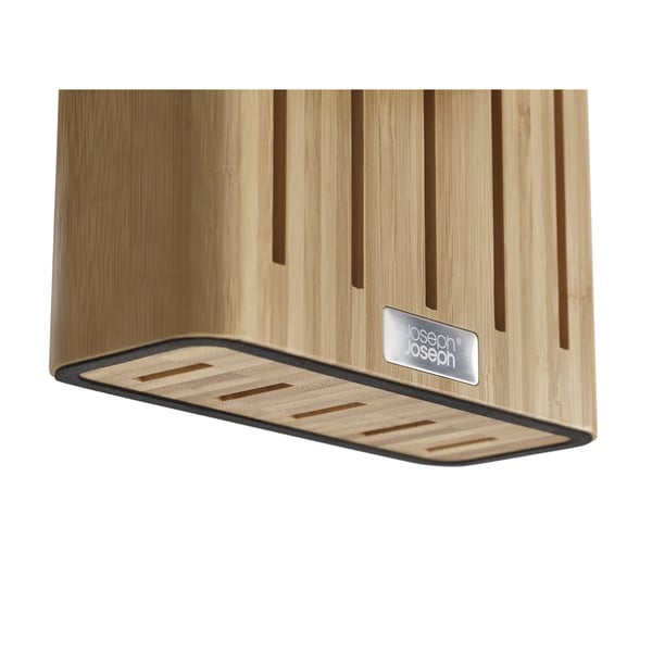 Rozsdamentes acél kés készlet tartóval 5 db-os Elevate Bamboo – Joseph Joseph-image-3