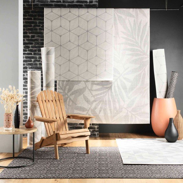 Világosszürke szőnyeg 160x230 cm Palmyre – douceur d'intérieur-image-3
