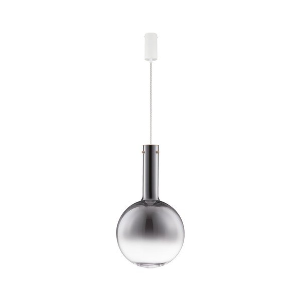 Szürke üveg LED dimmelhető függőlámpa ø 30 cm Nostos – Nova Luce