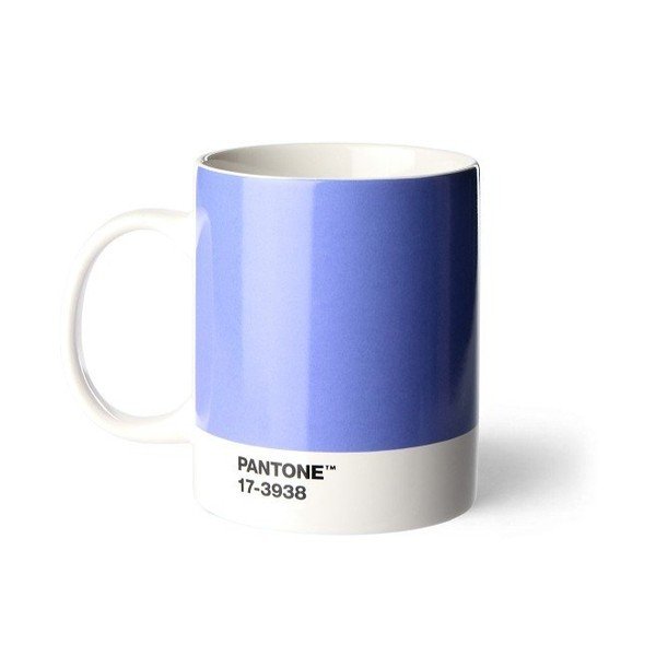Lila porcelán bögre 375 ml Very Peri 17-3938 – Pantone