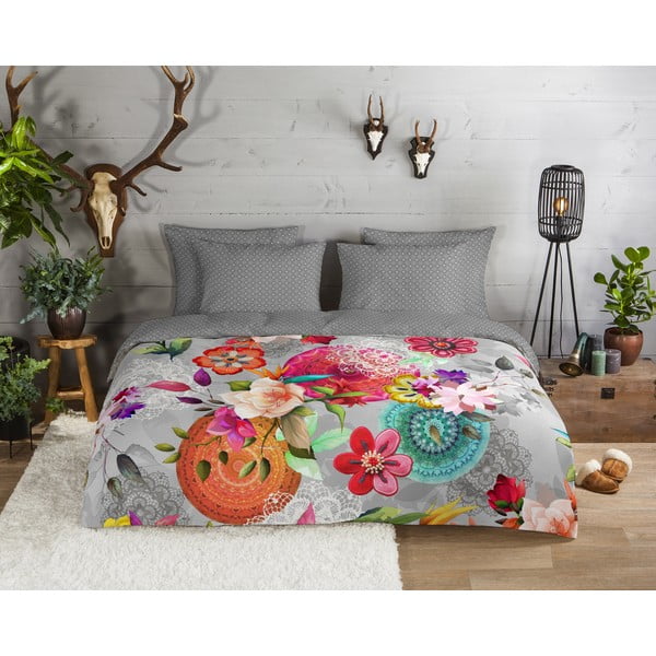 Egyszemélyes flanel ágyneműhuzat 140x200 cm Isarea – HIP-image-1