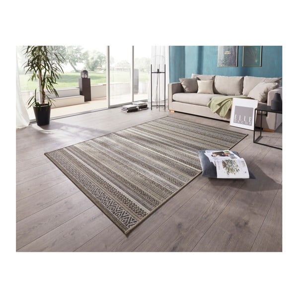 Bloom Torcy barna kültéri/beltéri szőnyeg, 80 x 150 cm - Elle Decoration-image-1