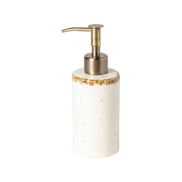 Krémszínű kőedény szappanadagoló Toscana Bath – Casafina