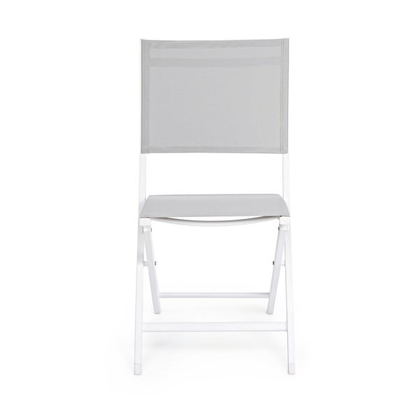 Fehér fém kerti szék Elin   – Bizzotto-image-2