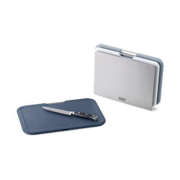 Nest 3 db vágódeszka állvánnyal, 32 x 22 cm - Joseph Joseph-image-2