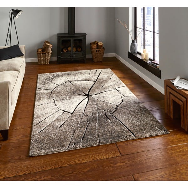 Bézs szőnyeg 160x230 cm Woodland – Think Rugs-image-1