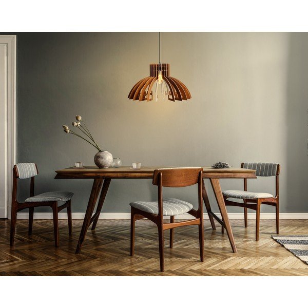 Natúr színű függőlámpa ø 39 cm – Opviq lights-image-3