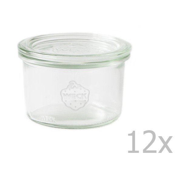 Sturz 12 db-os befőttes üveg készlet, 200 ml - Weck