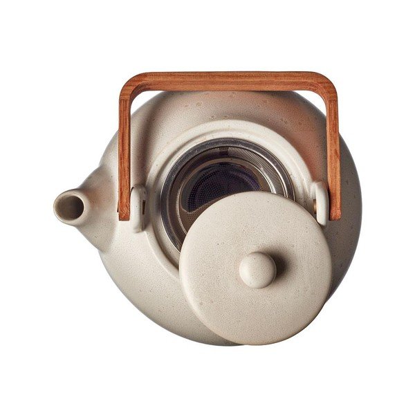 Basics krémszínű agyagkerámia teáskanna, 1,2 l - Bitz-image-4