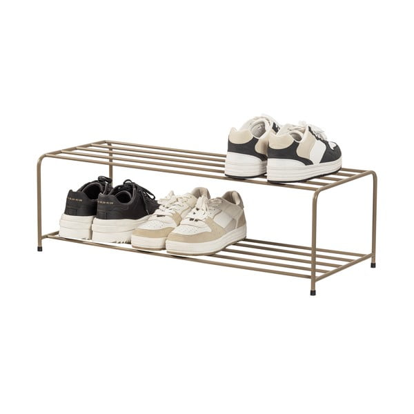 Világosbarna fém cipőtartó Josse – WOOOD-image-3