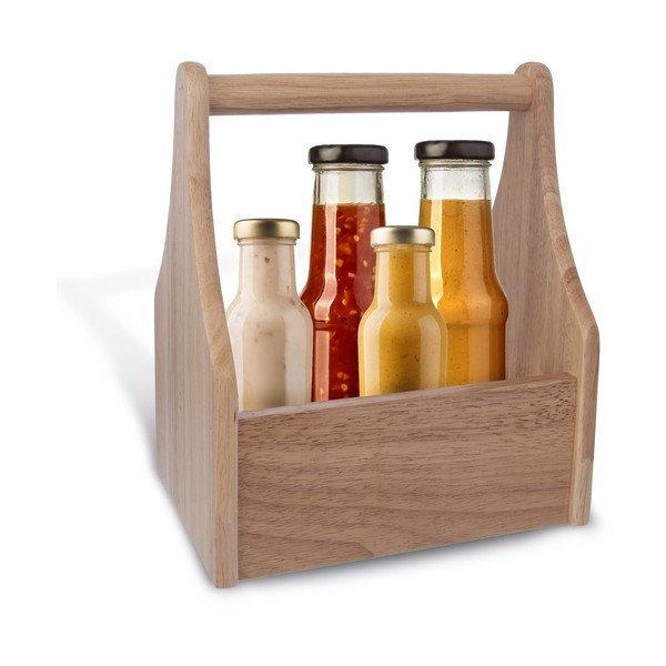 Tömörfa fűszertartó állvány – Orion-image-1