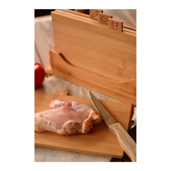 Tapenade 4 db-os vágódeszka szett - Bambum-image-1