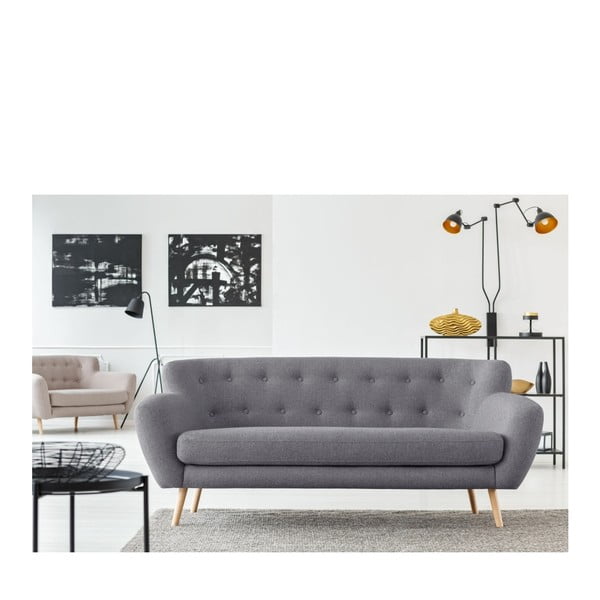 London szürke kanapé, 192 cm - Cosmpolitan design-image-3