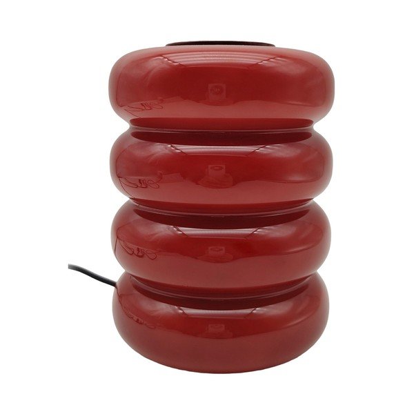 Piros üveg LED asztali lámpa (magasság 16,5 cm) Aro – Leitmotiv