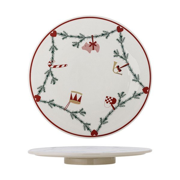 Kőedény tálca karácsonyi mintával ø 35 cm Yule – Bloomingville-image-3