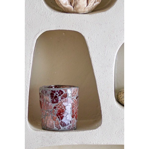 Üveg gyertyatartó teamécseshez Evalyn – Bloomingville-image-1