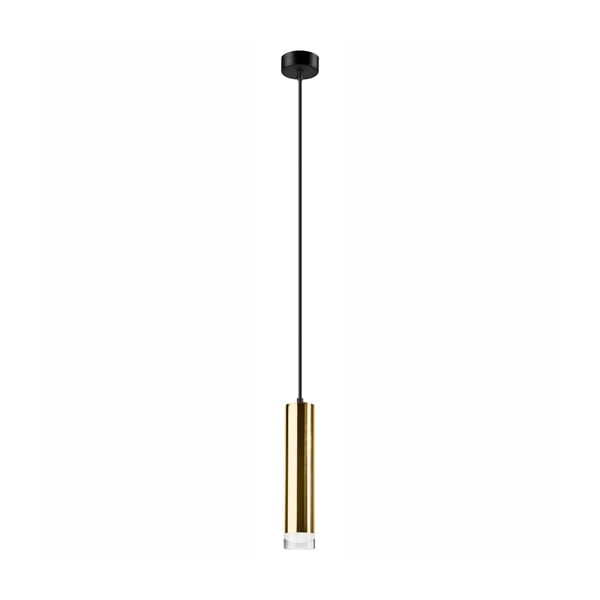 Diego fekete-aranyszínű függő mennyezeti lámpa - LAMKUR
