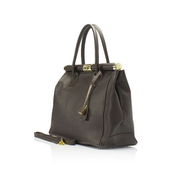7017 Dark Brown kézitáska - Giulia Massari-image-2